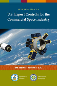 Cover of the Introduction to U.S. Export Controls  for the Commercial Space Industry