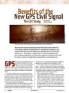 Published Article on Economic Benefits of Second Civil GPS Signal