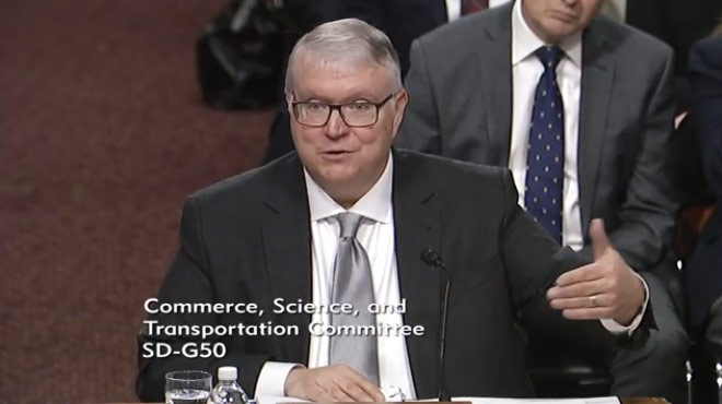 Testimony from Senate Hearing on U.S. Space Leadership