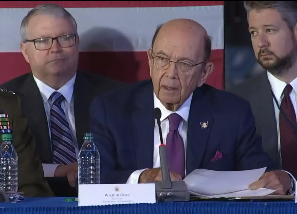 Secretary Ross Remarks from 6th National Space Council Meeting