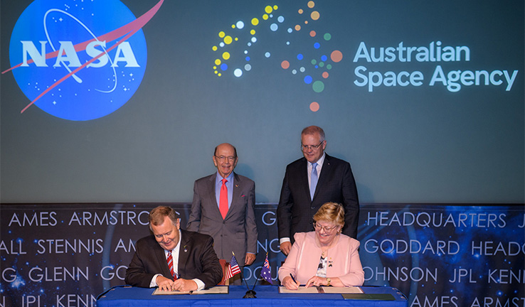 Secretary Ross Attends U.S.-Australia Space Cooperation Event