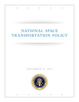 Cover of the National Space Transportation Policy