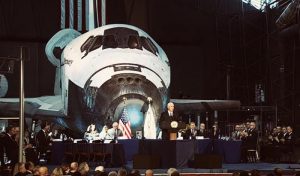 Vice President Pence at the National Space Council meeting